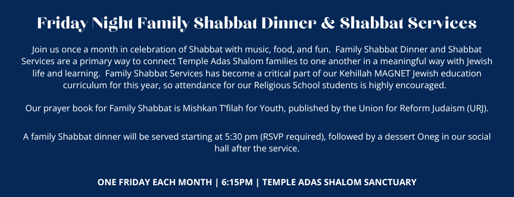 Family Shabbat Services